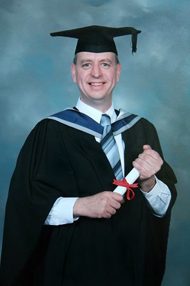Antony Worton’s graduation from McTimoney College of Chiropractic