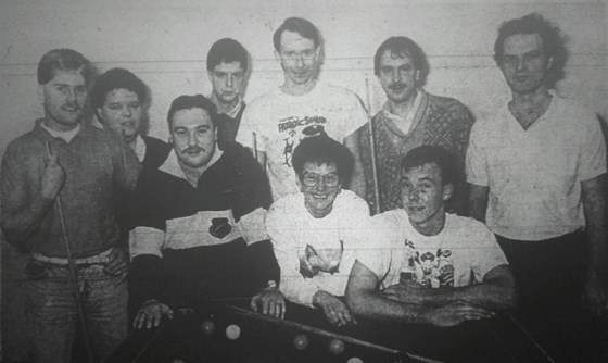 Prince of Wales Pool team, late 80s