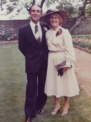 Parents of the Bride. 4th August 1979