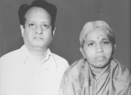 SeshendraSharma with Mrs.Janaki wife and his legal heir