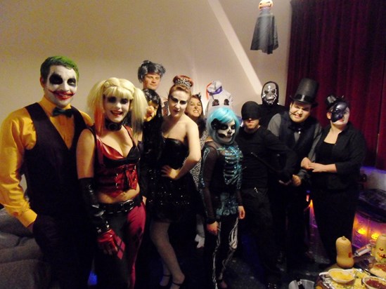 Halloween 2015.  Always enjoyed the Halloween and Games nights at yours!