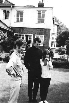Mike, Ian and Janet 1969