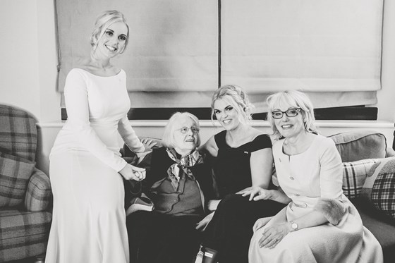 A devoted mum & granny, Chrissie's wedding day Feb 2020 xx