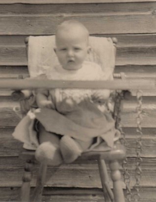 Annette 7 mos old 1949