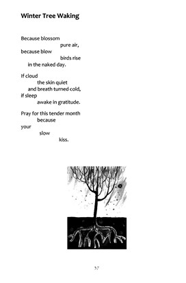 The final poem in my poetry collection "UTTER", published by Alan through The Hawthorn Press, w?illustr