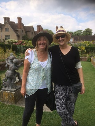 Girls in cool hats .. Packwood House July 9th 2018 