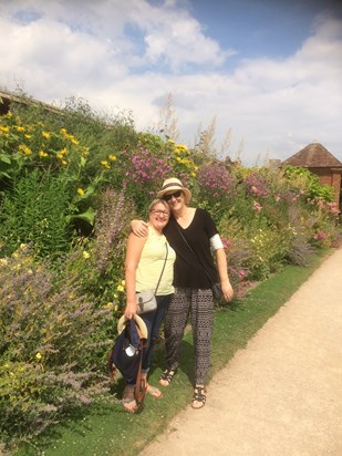 My Bestie on her birthday …❤️ Packwood house July 2018  