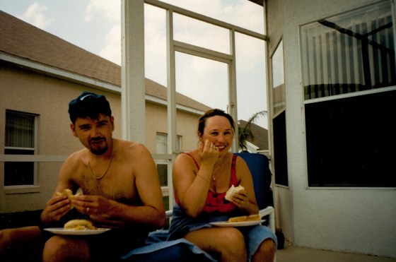 Honeymoon Lunch - Florida 1998