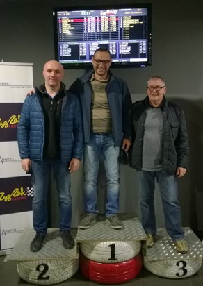 Dave finished 3rd at the Eaton Karting event in Bielsko-Biala, Poland, Nov 2015