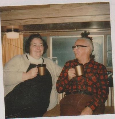 Grandpa and Grandma Camping