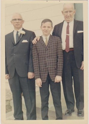Grandpa, my Dad and Great Grandpa