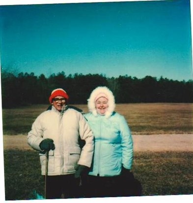Grandparents on a trip across the country