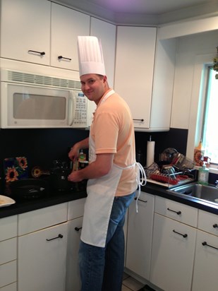 Chef Eric at Easter