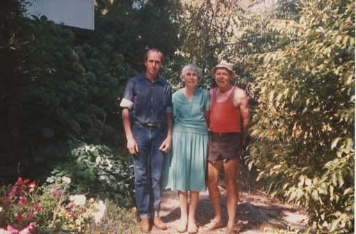 April 1986 Kevin and parents