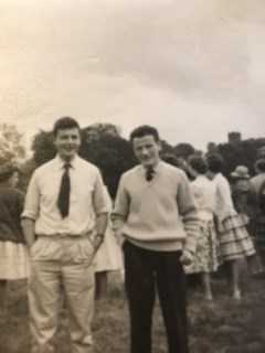 Dad with Selwyn Williams (brother in law) early 1960s