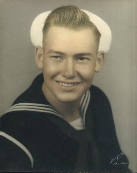 Don Swenson Navy photo circa 1947