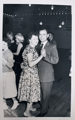 Mum and Dad on the dance floor