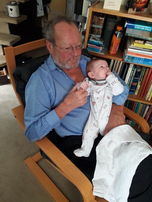 James and grandson Oscar