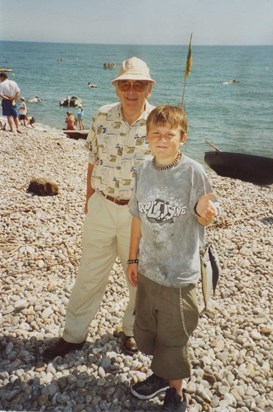 2001 A great time fishing with Grandpa.