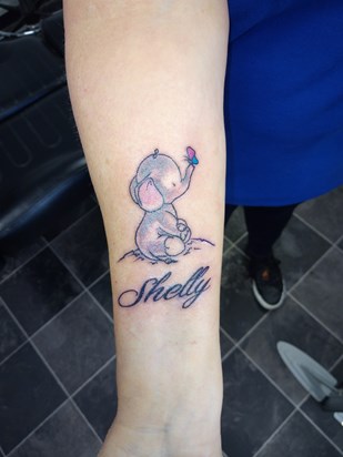 Had this done today hope you like , miss and love you xxx
