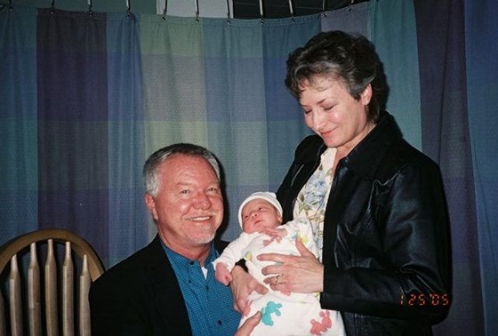 Alexis meets Grammy & Grandpa