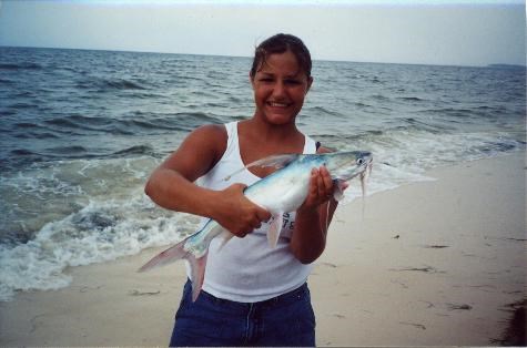 Bri with her Florida ocean catfish