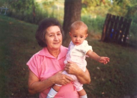 Brianna with Grandma Hutchinson