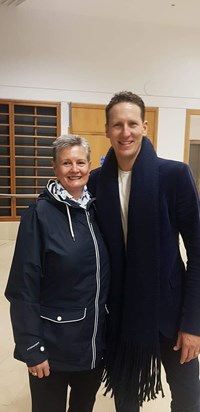 Dorothy with Brendan Cole