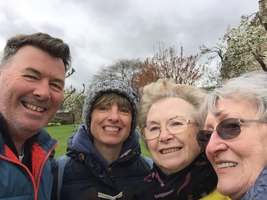 Fun day out at Jedburgh visiting Queen Mary's house. She liked her history.