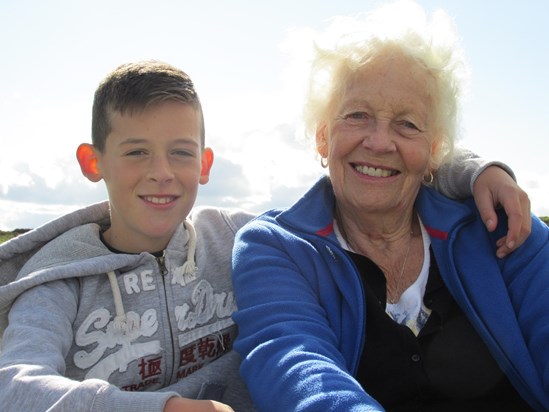 Mum and Joe - Wales 2015