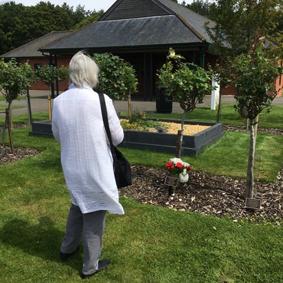 Mums at dads final resting place - 1st July 21