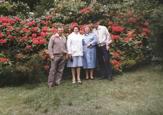 Uncle Ed & Aunty Rose, Aunty Iris & Uncle Jim
