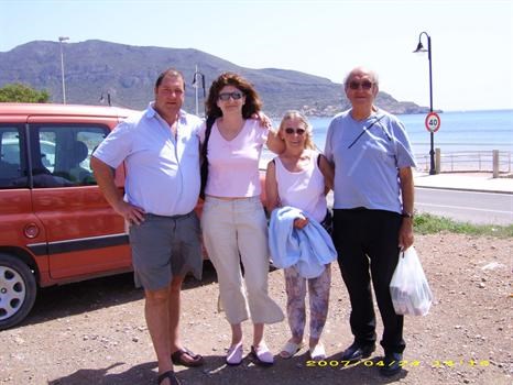 Gary, me, Maureen and dad 082