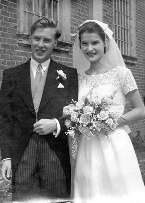 Marriage to John Hazel, July 1957