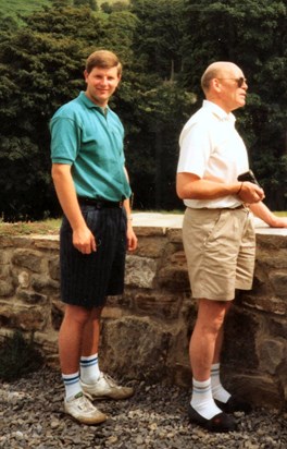 Andrew and Brian in Yorkshire