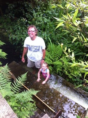Happy Times in the pond with Rose 🥰