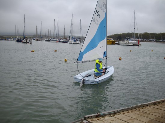 Sailing at Yarmouth