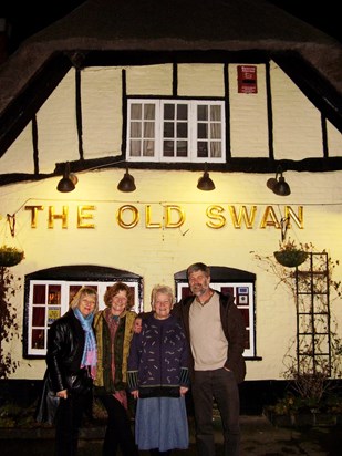 Happy New Year’s 2007 on your narrow boat - freezing outside warm as toast inside ….