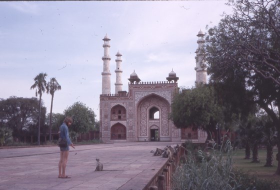 One of the many temples in India