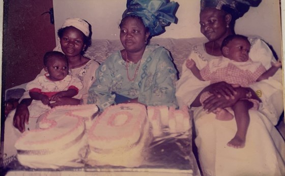 Mama Oshin during her 50th birthday