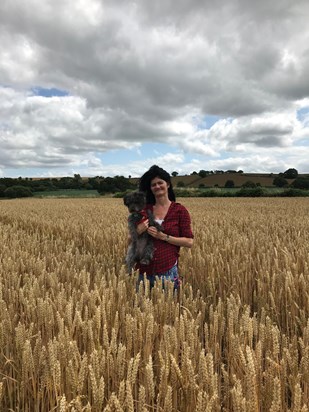 Sara with Maisie