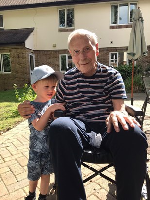 Theo and Pops x