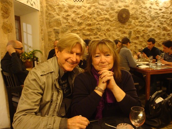 Paul and Eileen in Deia