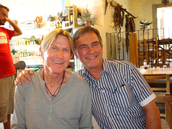 Paul and Roger in Mallorca