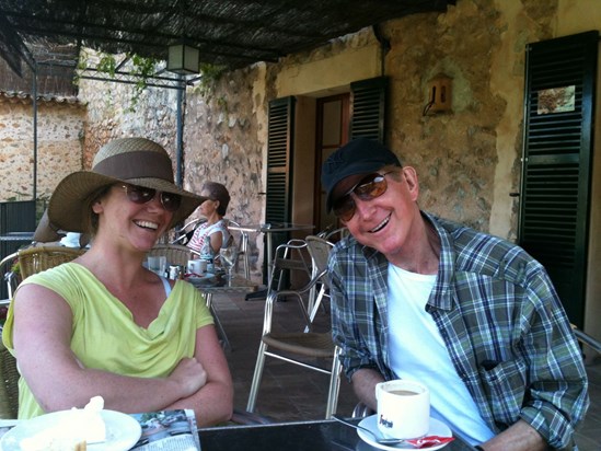 Paul and Philippa in Soller