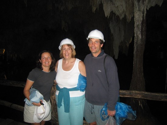 Cave visit Mexico 2009