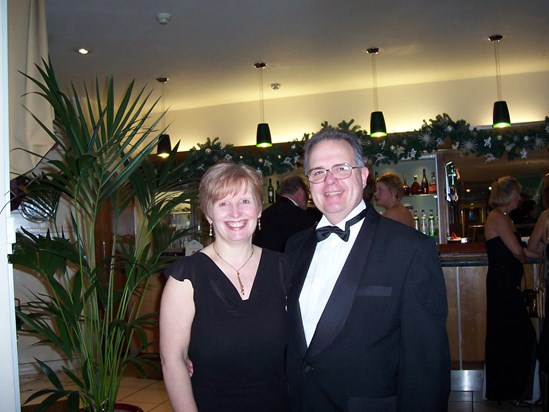 New Years eve 2006. Scrub up well don't we.