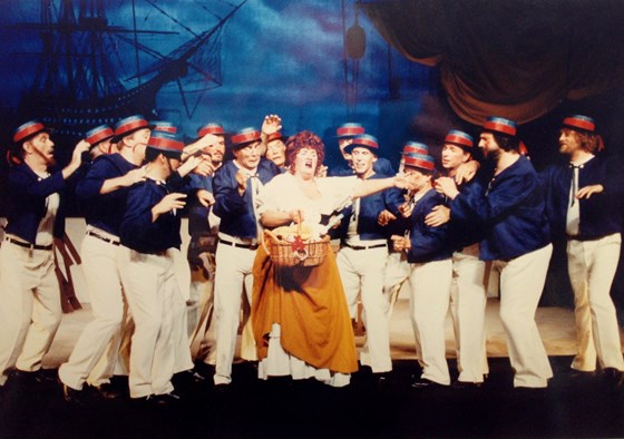 Diane as Buttercup - "HMS Pinafore"  - 1991 Théâtre Royal Flamand (Brussels, Belgium)
