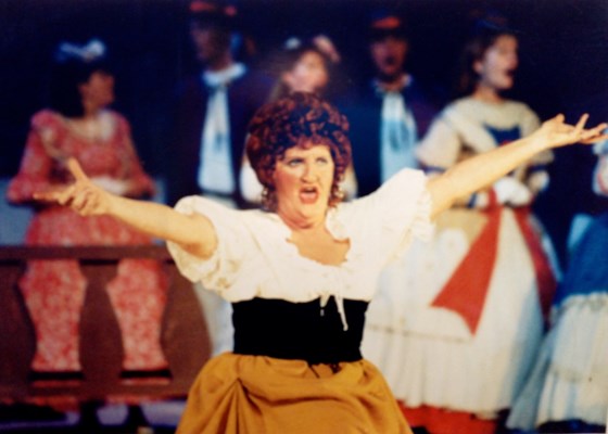 Diane as Buttercup - "HMS Pinafore"  - 1991 Théâtre Royal Flamand (Brussels, Belgium)