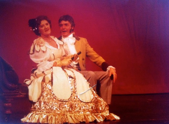 1981 Diane as Pauline in "La Vie Parisienne" Offenbach Beursschouburg Brussels